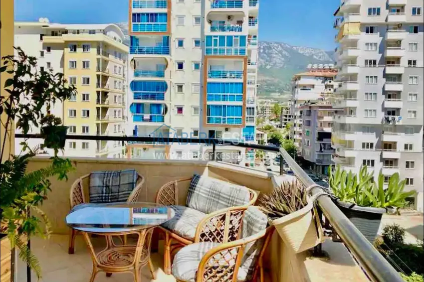 Purchase  Furnished 2+1 apartment in Mahmutlar, Alanya - center, cozy complex  9 