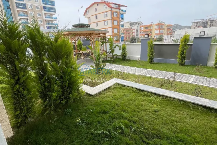 Purchase One bedroom apartment with access to the garden from an investor in Gazipasa 13 