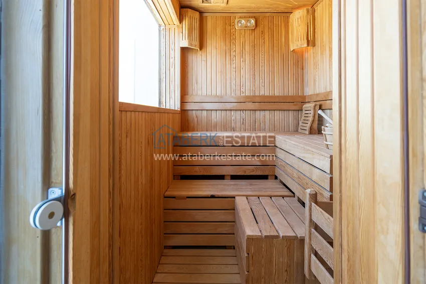 Purchase Real estate for a residence permit in Alanya. Turnkey duplex penthouse with panoramic views, Tosmur district 12