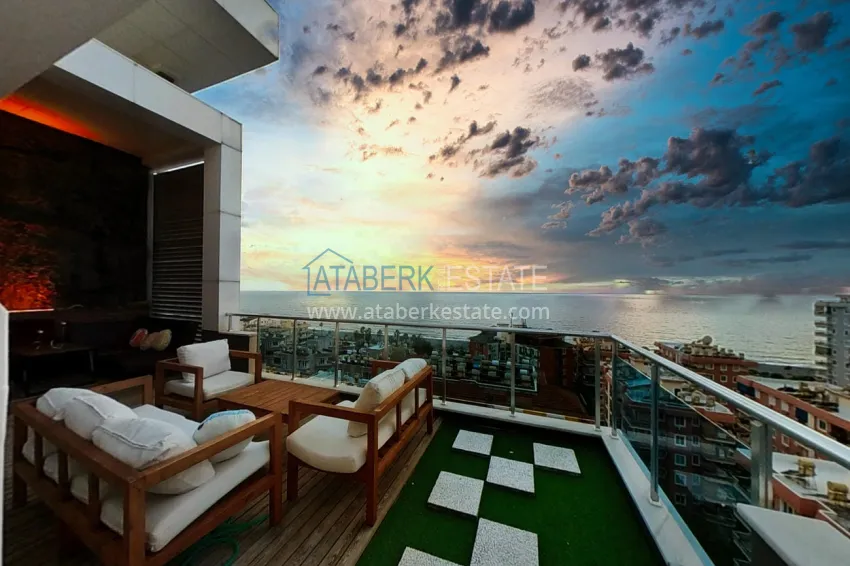 Purchase Elite triplex penthouse with original design in Alanya, Mahmutlar district 13