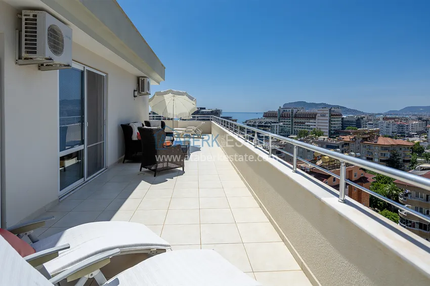 Purchase Real estate for a residence permit in Alanya. Turnkey duplex penthouse with panoramic views, Tosmur district 15