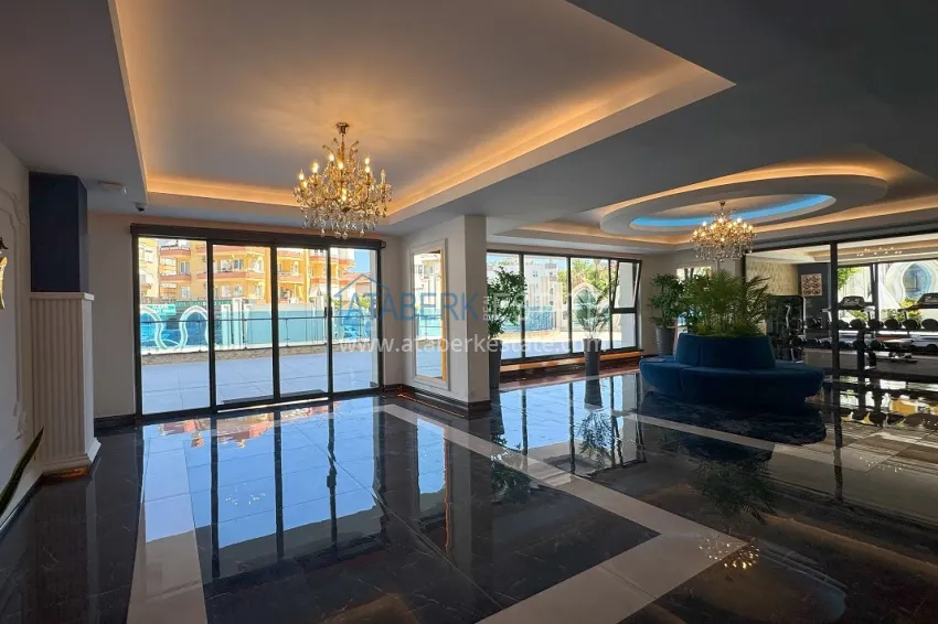 Stylishly designed apartment in a luxury complex — city center, Alanya 17