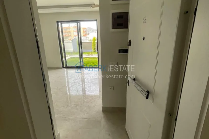 Purchase One bedroom apartment with access to the garden from an investor in Gazipasa 1 