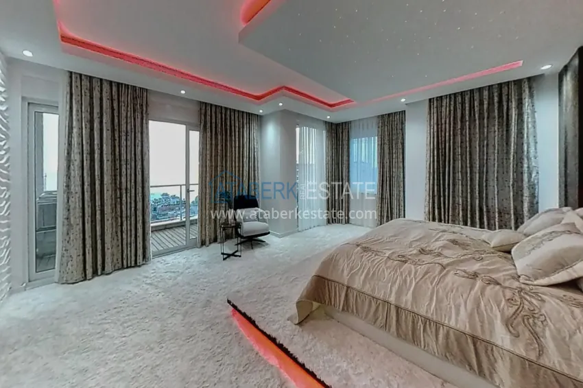Purchase Elite triplex penthouse with original design in Alanya, Mahmutlar district 24