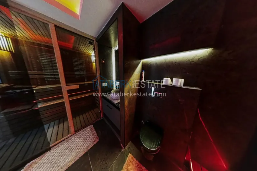 Purchase Elite triplex penthouse with original design in Alanya, Mahmutlar district 29