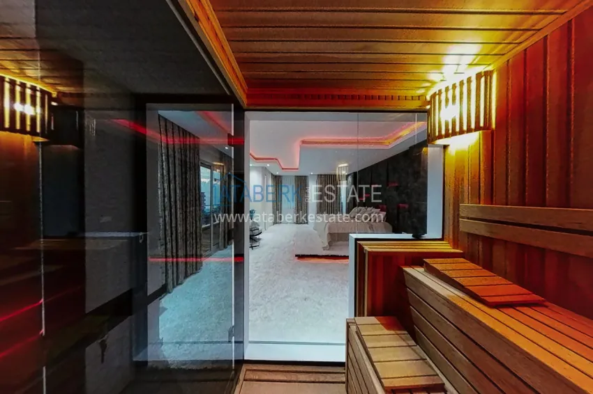 Purchase Elite triplex penthouse with original design in Alanya, Mahmutlar district 30