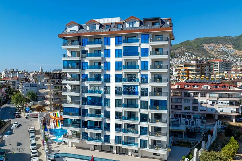 Stylishly designed apartment in a luxury complex — city center, Alanya 3