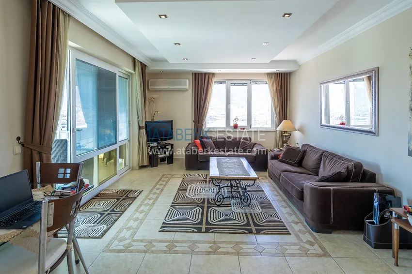 Purchase Real estate for a residence permit in Alanya. Turnkey duplex penthouse with panoramic views, Tosmur district 2