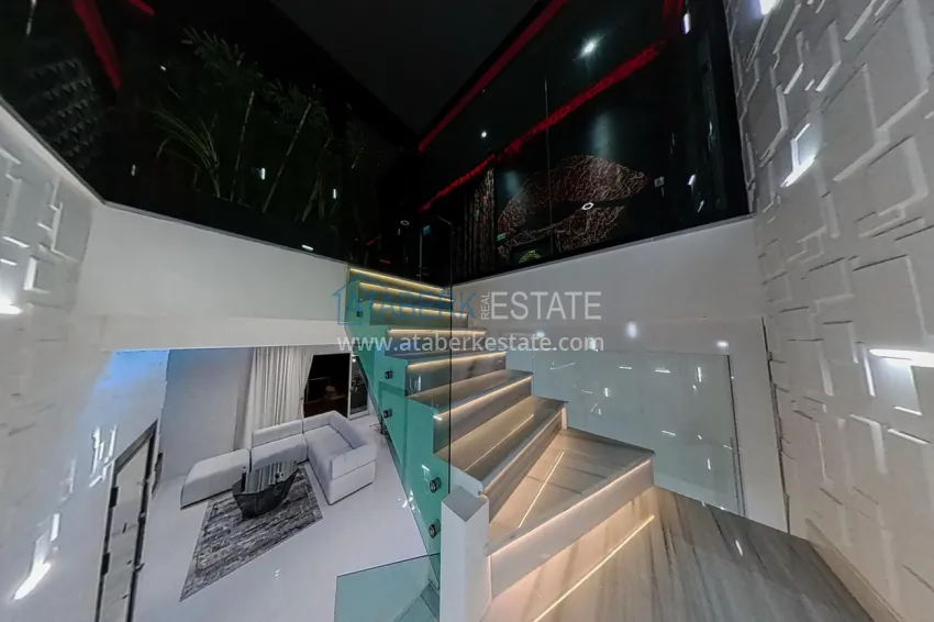 Purchase Elite triplex penthouse with original design in Alanya, Mahmutlar district 45