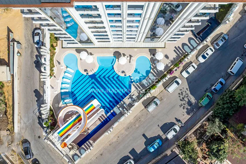 Stylishly designed apartment in a luxury complex — city center, Alanya 4