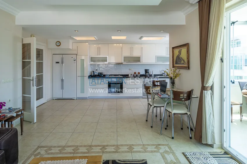 Purchase Real estate for a residence permit in Alanya. Turnkey duplex penthouse with panoramic views, Tosmur district 3