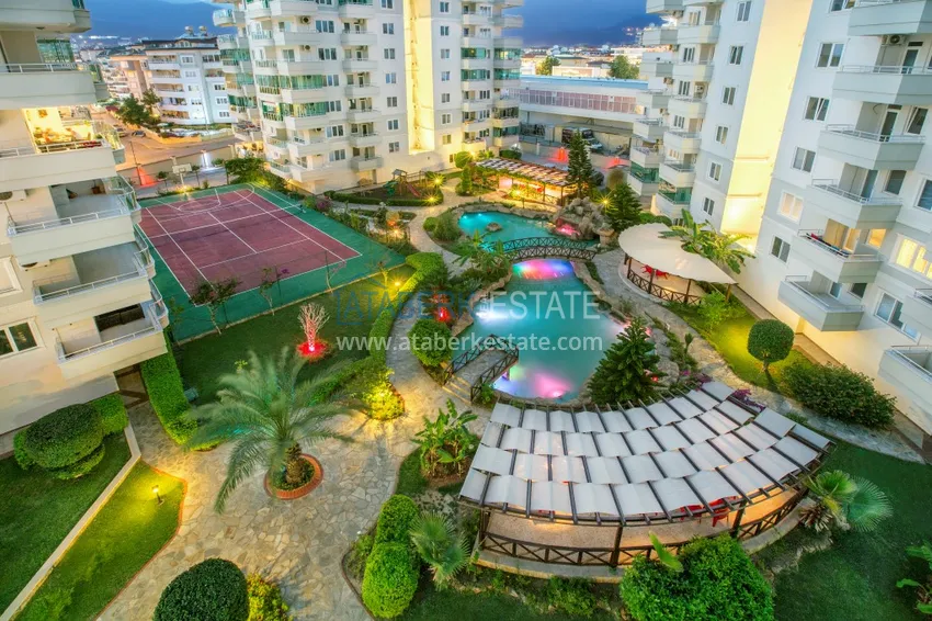 Real estate for a residence permit in Alanya. Turnkey duplex penthouse with panoramic views, Tosmur district 4