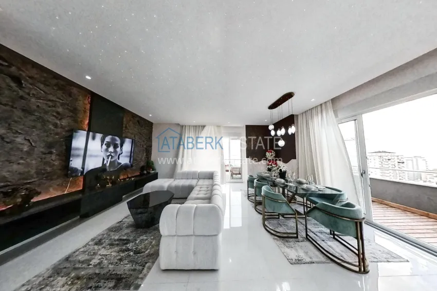 Purchase Elite triplex penthouse with original design in Alanya, Mahmutlar district 4