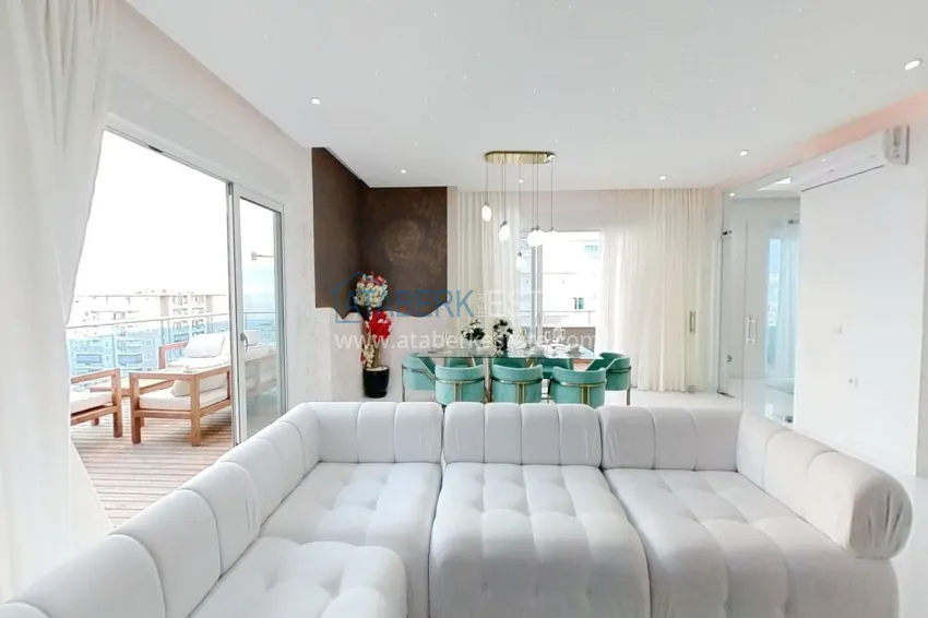 Purchase Elite triplex penthouse with original design in Alanya, Mahmutlar district 6