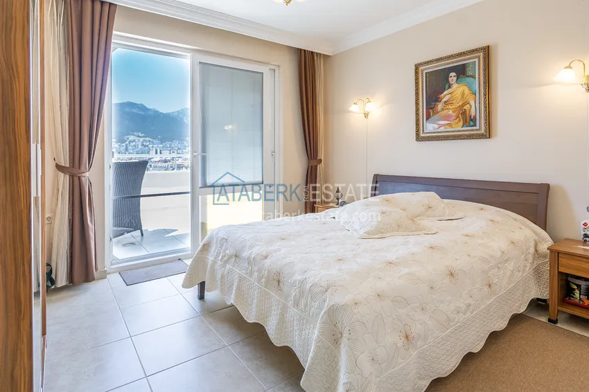 Purchase Real estate for a residence permit in Alanya. Turnkey duplex penthouse with panoramic views, Tosmur district 6