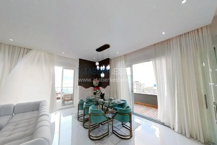 Purchase Elite triplex penthouse with original design in Alanya, Mahmutlar district 7