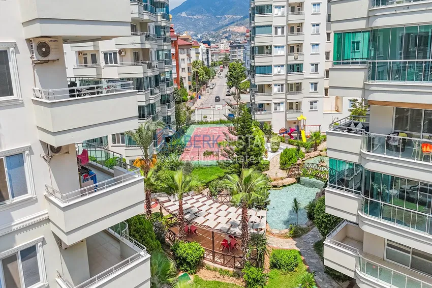 Real estate for a residence permit in Alanya. Turnkey duplex penthouse with panoramic views, Tosmur district 8