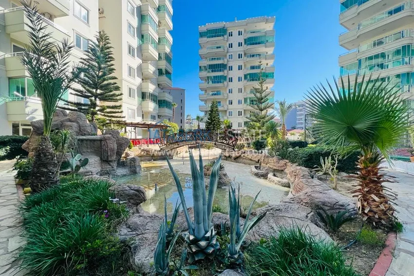 Real estate for a residence permit in Alanya. Turnkey duplex penthouse with panoramic views, Tosmur district 9