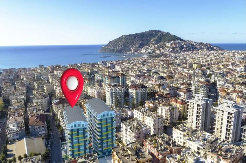 Linear 3+1 apartment in the center of Alanya — turnkey, suitable for a residence permit, separate kitchen, sea and mountain views 1 