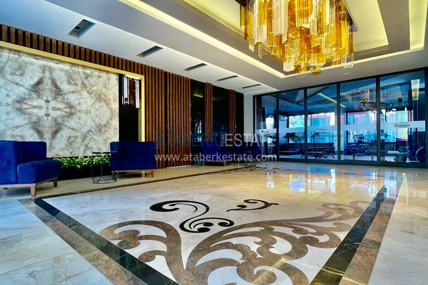 Apartment 2+1 on the beachfront in Mahmutlar — a ready-made version with a sea view 10 