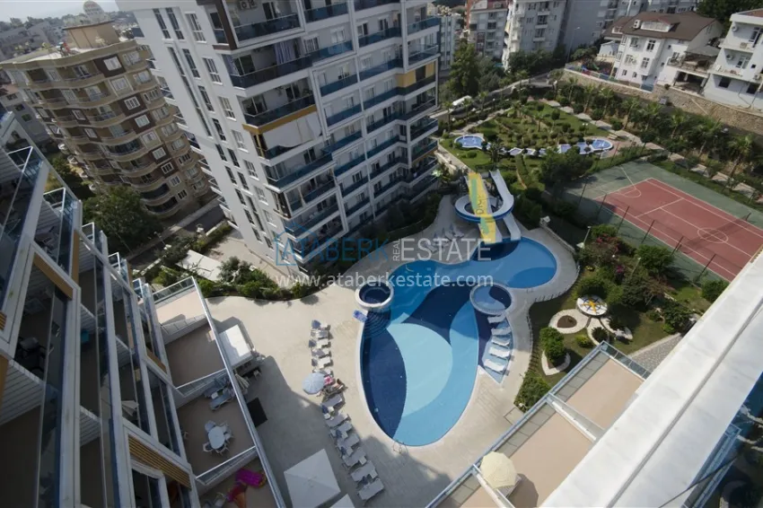 Purchase Apartment 1+1 with sea view in Tosmur — 300 meters from the beach. Property for a residence permit in Alanya 10 