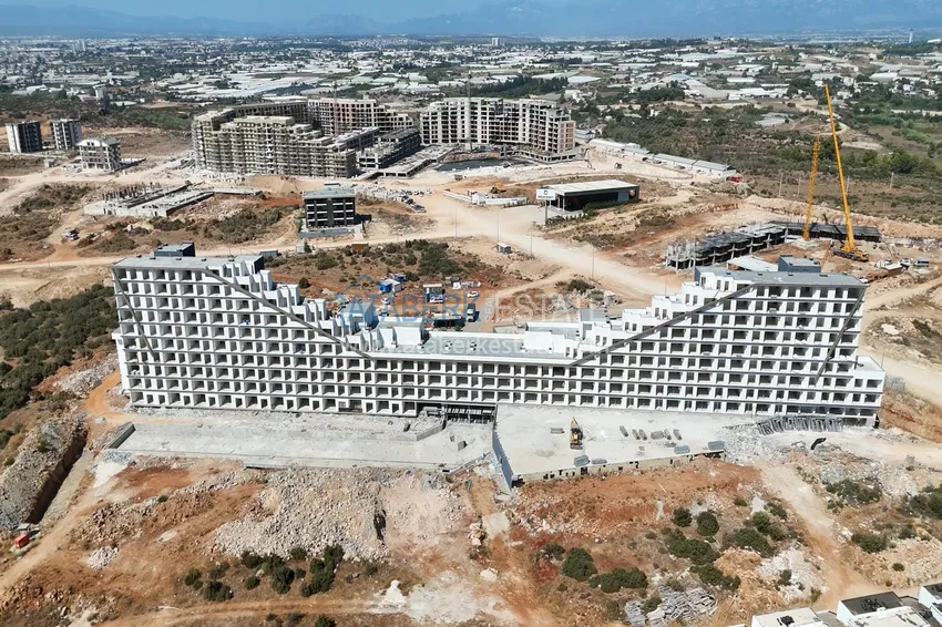 Apartment 1+1 from an investor in a complex under construction, Altintash district, Antalya, 55 sq.m, 2nd floor 10