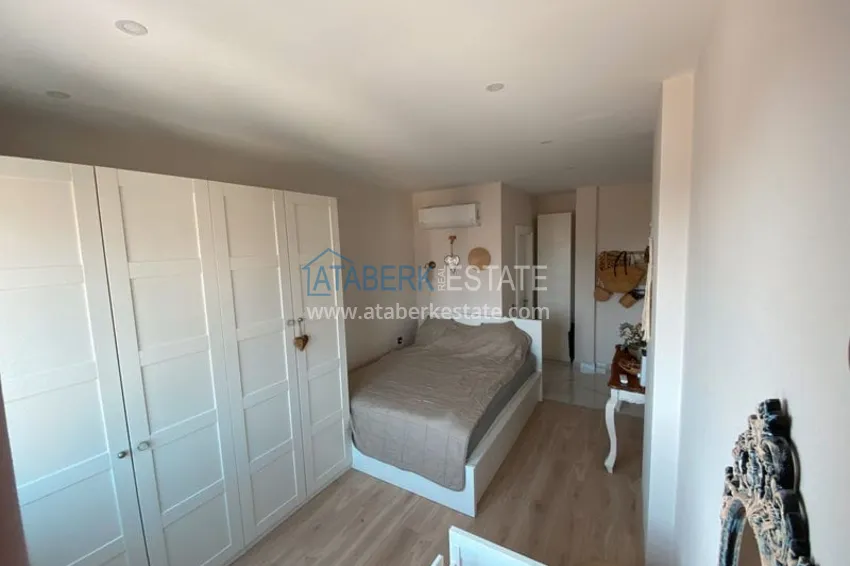 Purchase  Linear 3+1 apartment in the center of Alanya — turnkey, suitable for a residence permit, separate kitchen, sea and mountain views 11 