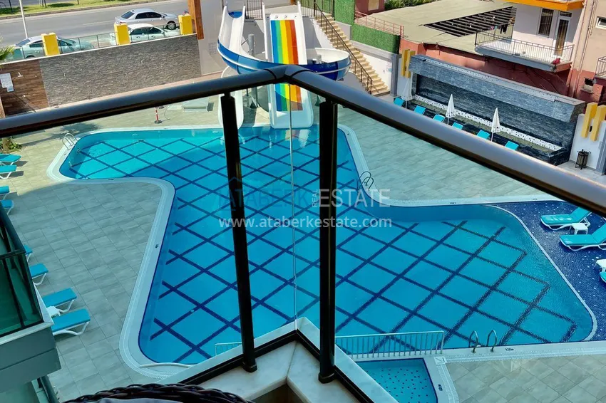 Purchase Apartment 2+1 on the beachfront in Mahmutlar — a ready-made version with a sea view 11 