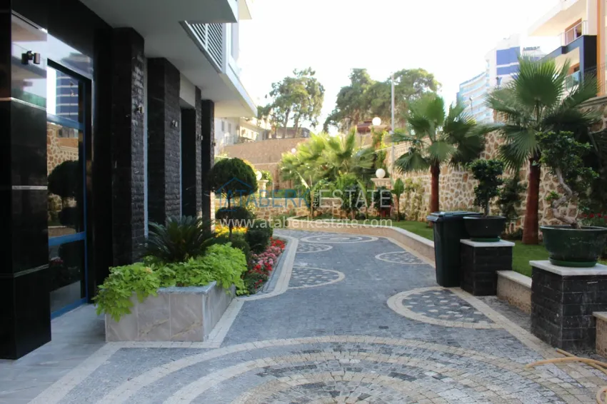 Apartment 1+1 with sea view in Tosmur — 300 meters from the beach. Property for a residence permit in Alanya 11 