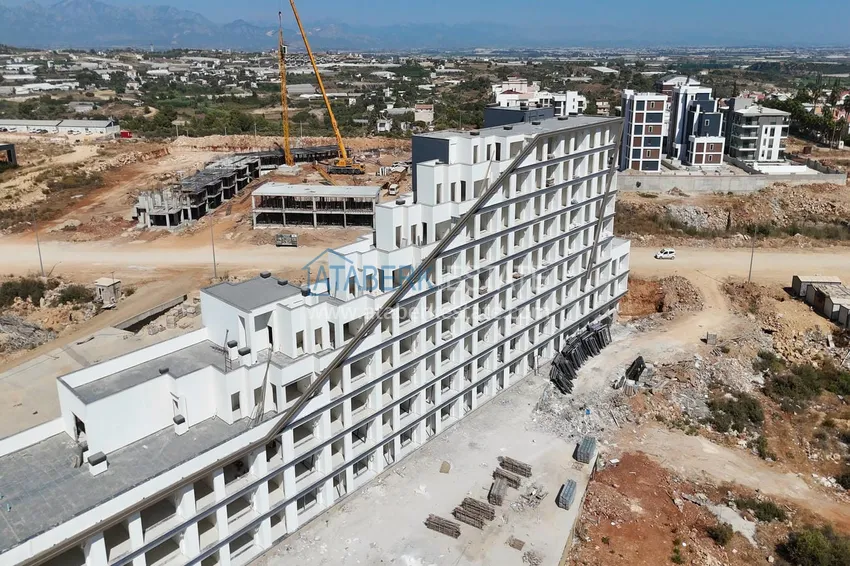 Apartment 1+1 from an investor in a complex under construction, Altintash district, Antalya, 55 sq.m, 2nd floor 12