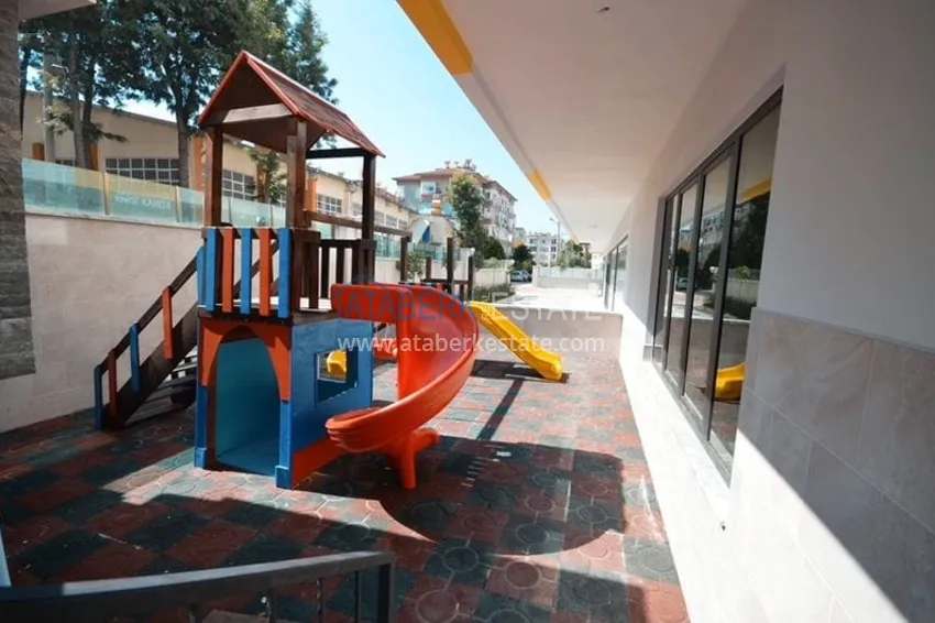 Linear 3+1 apartment in the center of Alanya — turnkey, suitable for a residence permit, separate kitchen, sea and mountain views 12 