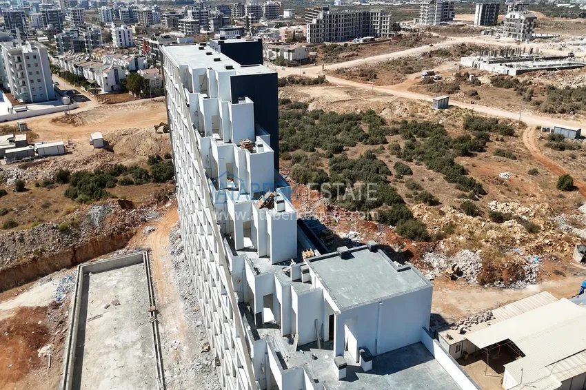 Apartment 1+1 from an investor in a complex under construction, Altintash district, Antalya, 55 sq.m, 2nd floor 13