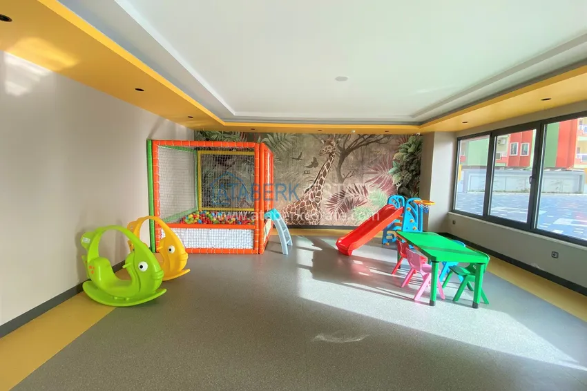 Apartment 2+1 on the beachfront in Mahmutlar — a ready-made version with a sea view 14 