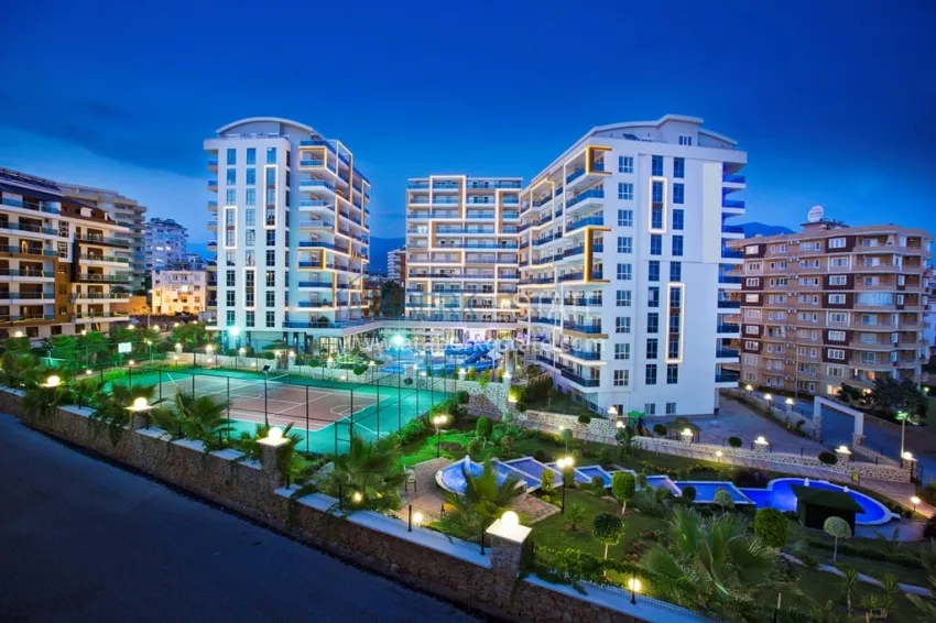 Apartment 1+1 with sea view in Tosmur — 300 meters from the beach. Property for a residence permit in Alanya 1 