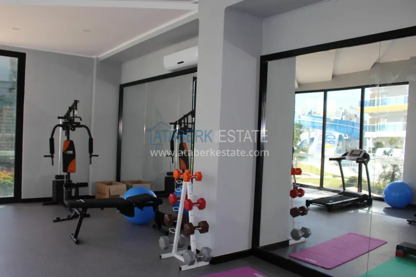 Apartment 1+1 with sea view in Tosmur — 300 meters from the beach. Property for a residence permit in Alanya 23 
