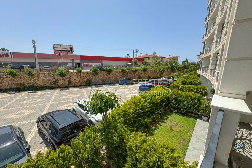 Purchase 3+1 garden duplex in Alanya, Oba district — a modern complex with infrastructure 24