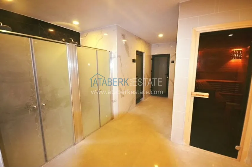 Linear 3+1 apartment in the center of Alanya — turnkey, suitable for a residence permit, separate kitchen, sea and mountain views 24 