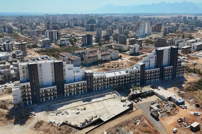 Apartment 1+1 from an investor in a complex under construction, Altintash district, Antalya, 55 sq.m, 4th floor 1 