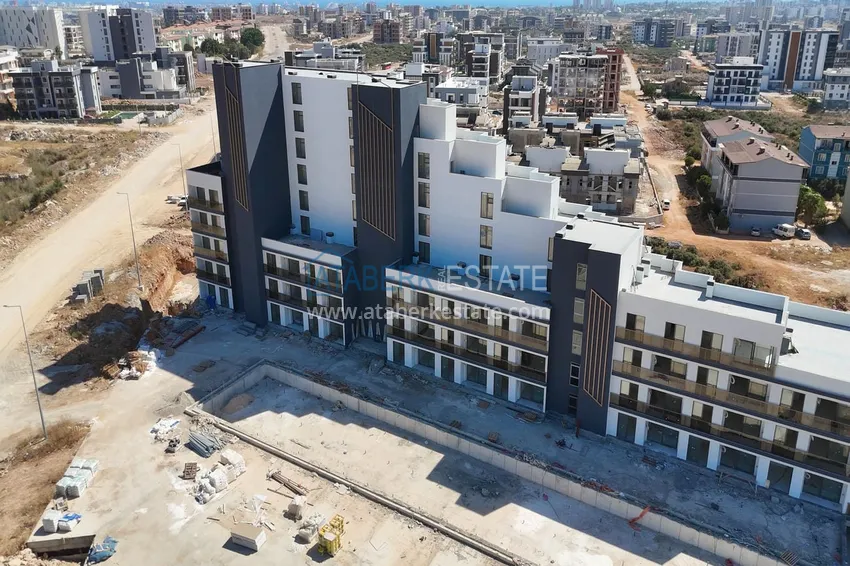 Urgent sale! One bedroom apartment in a premium complex under construction — Antalya, Altintash 3