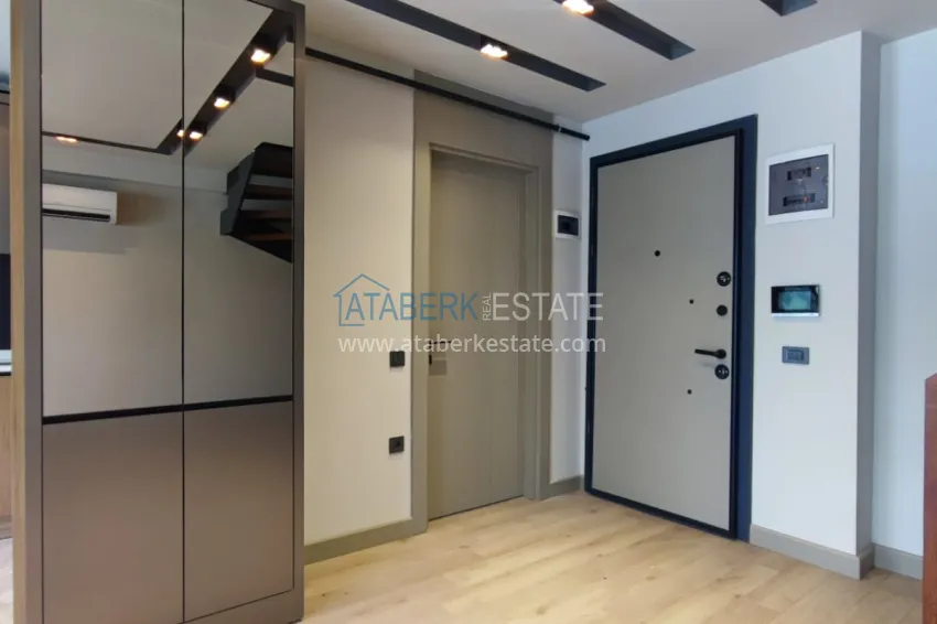 Purchase Real estate from a developer in Antalya — finely finished duplexes in Konyaalti 3 