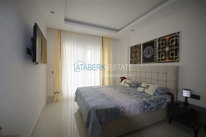 Purchase Apartment 1+1 with sea view in Tosmur — 300 meters from the beach. Property for a residence permit in Alanya 5 