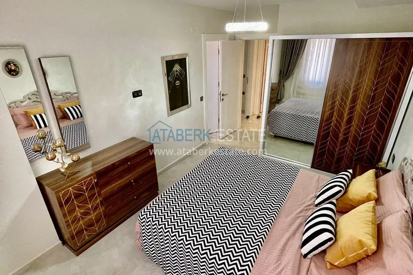 Purchase Apartment 2+1 on the beachfront in Mahmutlar — a ready-made version with a sea view 6 