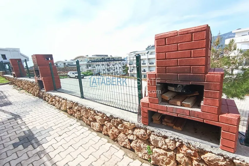 3+1 garden duplex in Alanya, Oba district — a modern complex with infrastructure 7