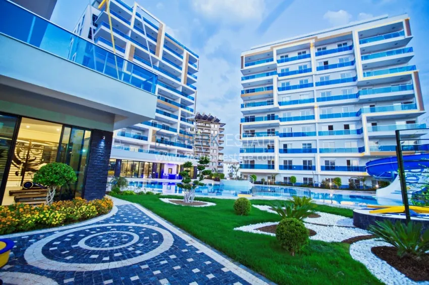 Apartment 1+1 with sea view in Tosmur — 300 meters from the beach. Property for a residence permit in Alanya 7 