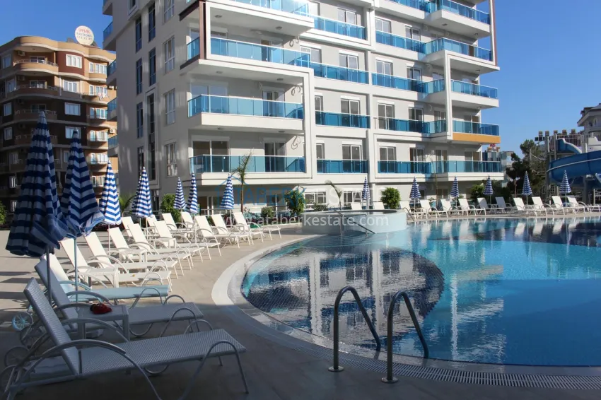 Apartment 1+1 with sea view in Tosmur — 300 meters from the beach. Property for a residence permit in Alanya 8 