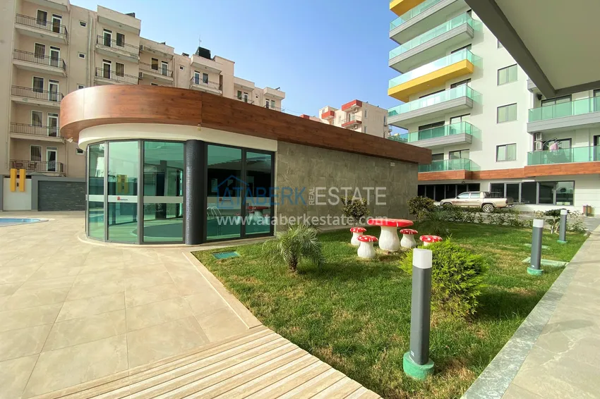 Apartment 2+1 on the beachfront in Mahmutlar — a ready-made version with a sea view 9 