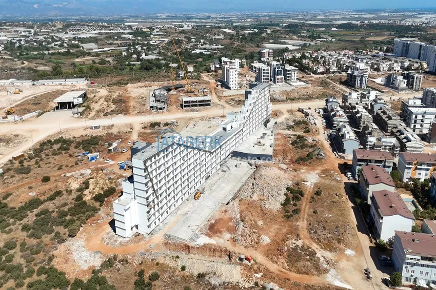 Urgent sale! One bedroom apartment in a premium complex under construction — Antalya, Altintash 17