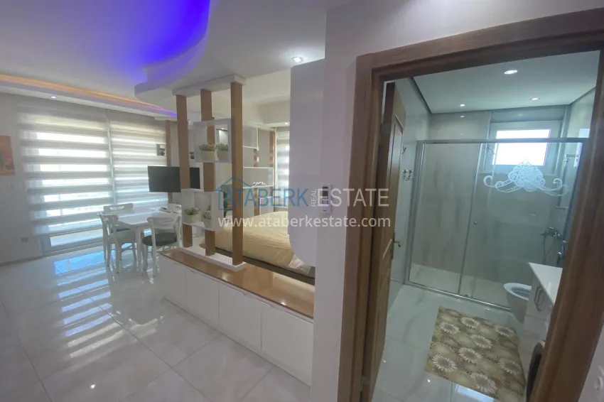 Purchase Studio in Alanya, Mahmutlar — first coastline, furnished and with sea views 12