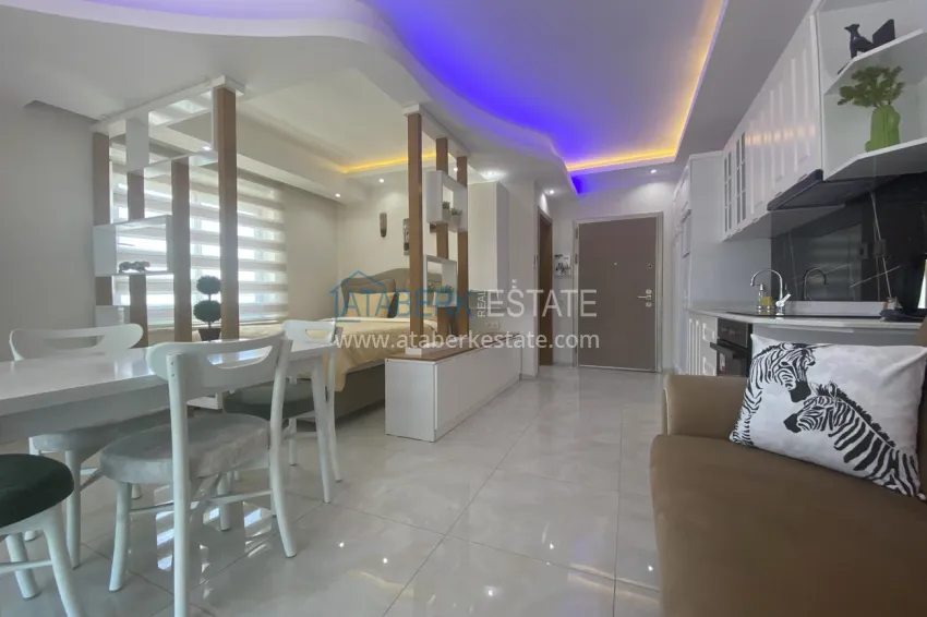 Purchase Studio in Alanya, Mahmutlar — first coastline, furnished and with sea views 1