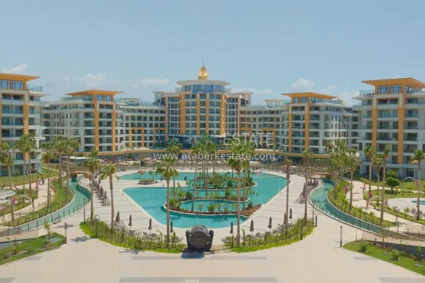 1+1 apartment in Alanya, Turkler district — 85 m², primary property in a five-star resort 2 